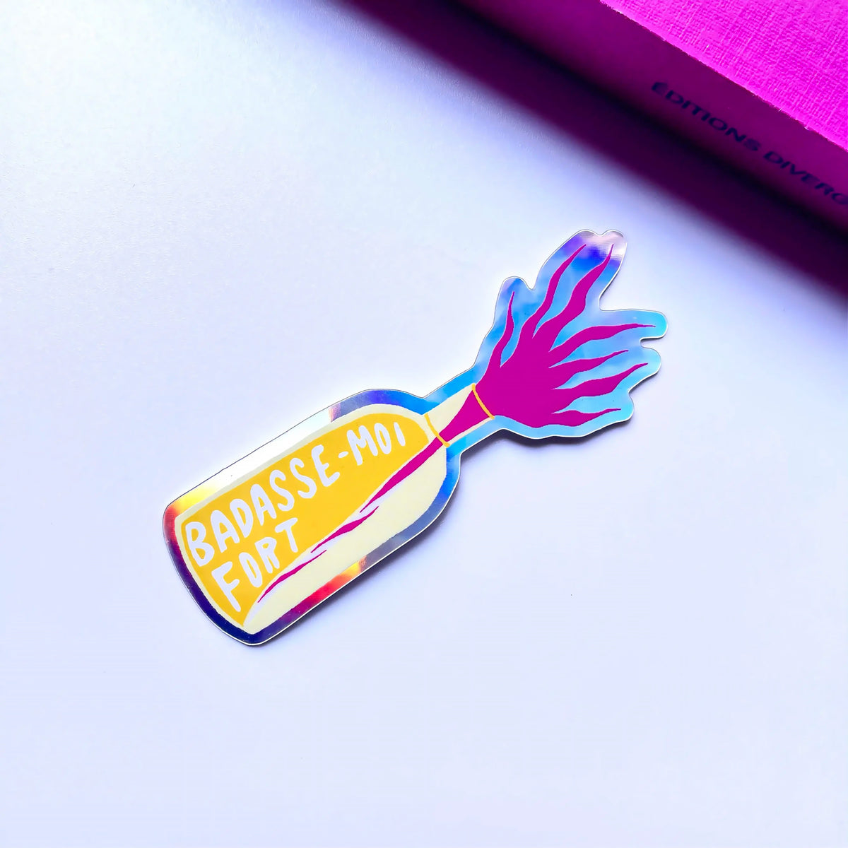 Stickers « Badasse-moi fort »