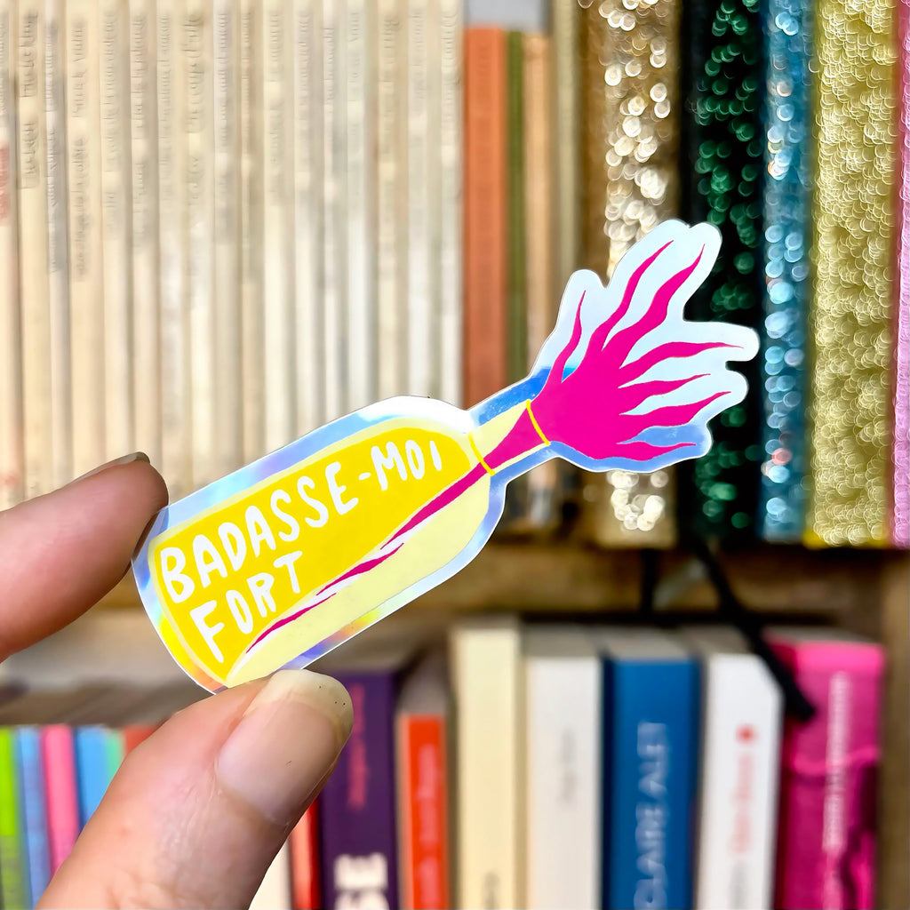 Stickers « Badasse-moi fort »