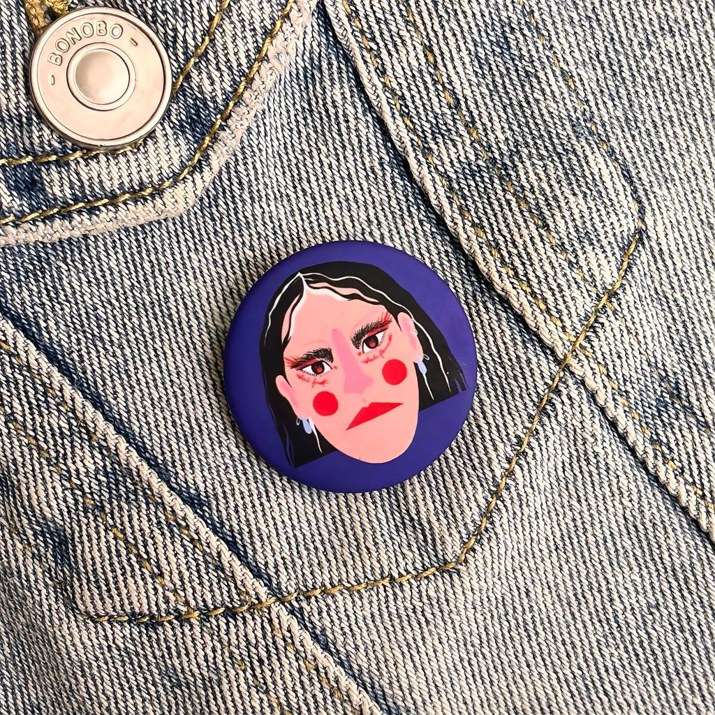 Badge « Tout feu Toute flemme »
