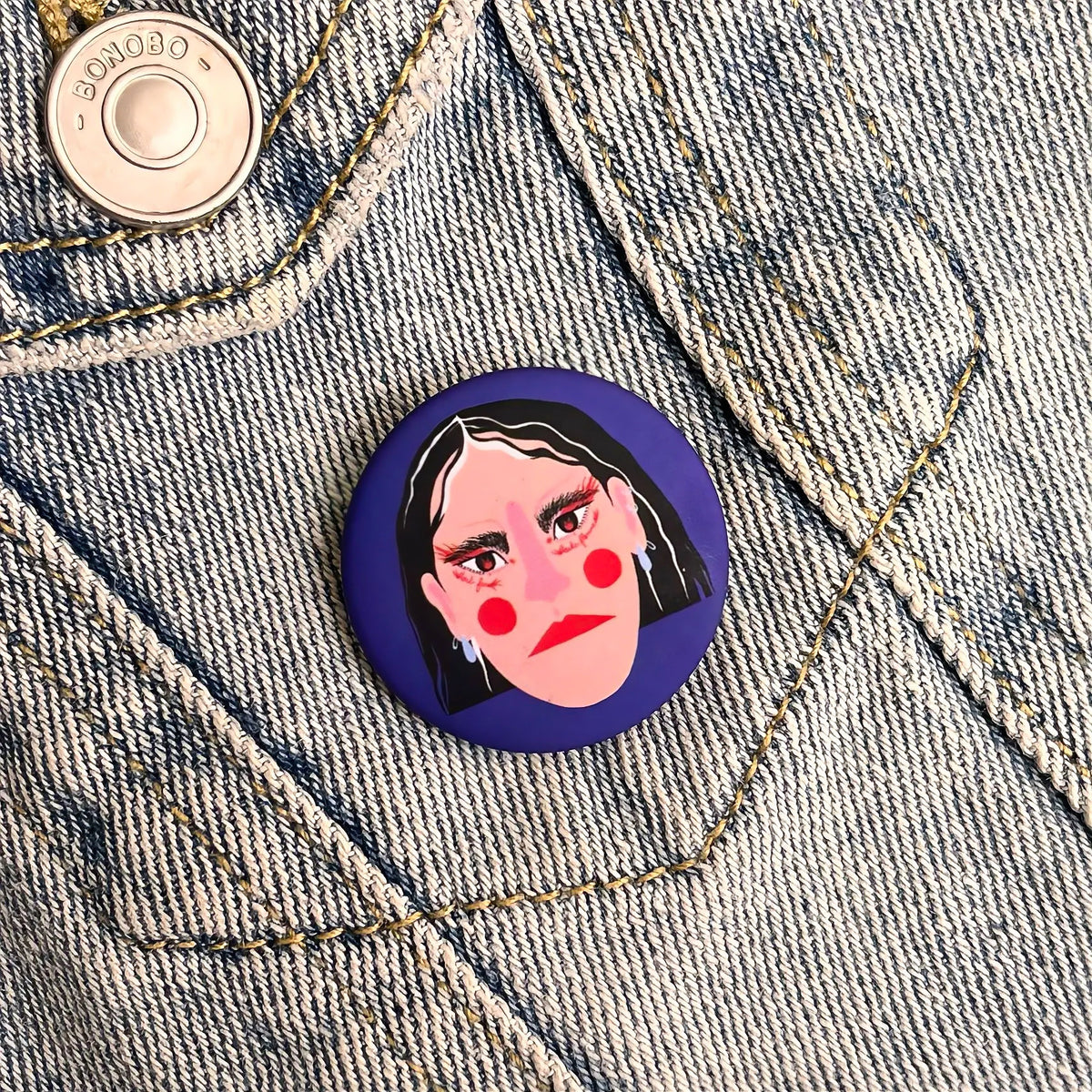Badge « Tout feu Toute flemme »