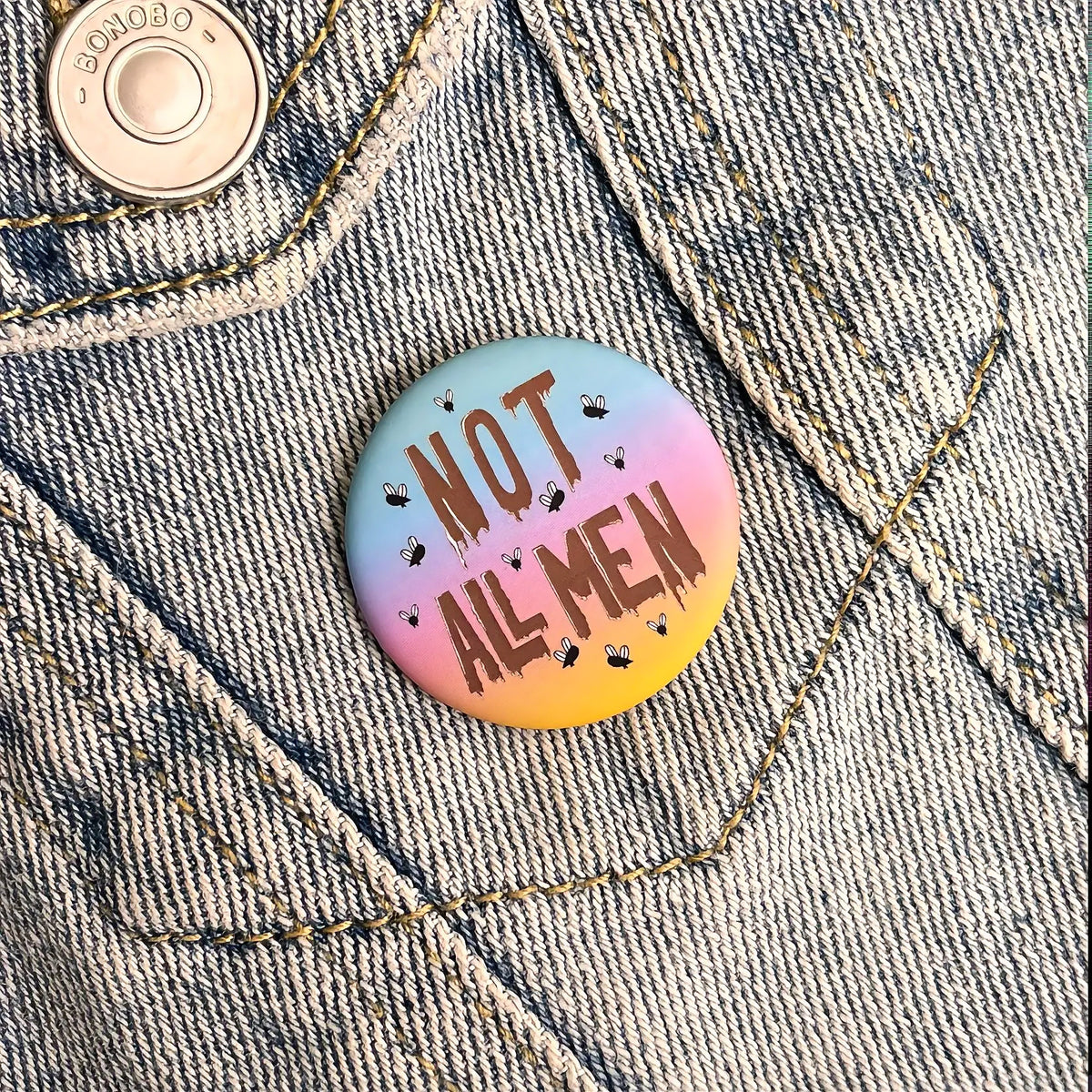 Badge « Not All Men »