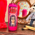 Cierge « Sainte Misandre Priez pour nous »