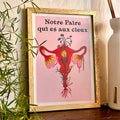 Print « Notre Paire qui es aux cieux » - format A5 unique