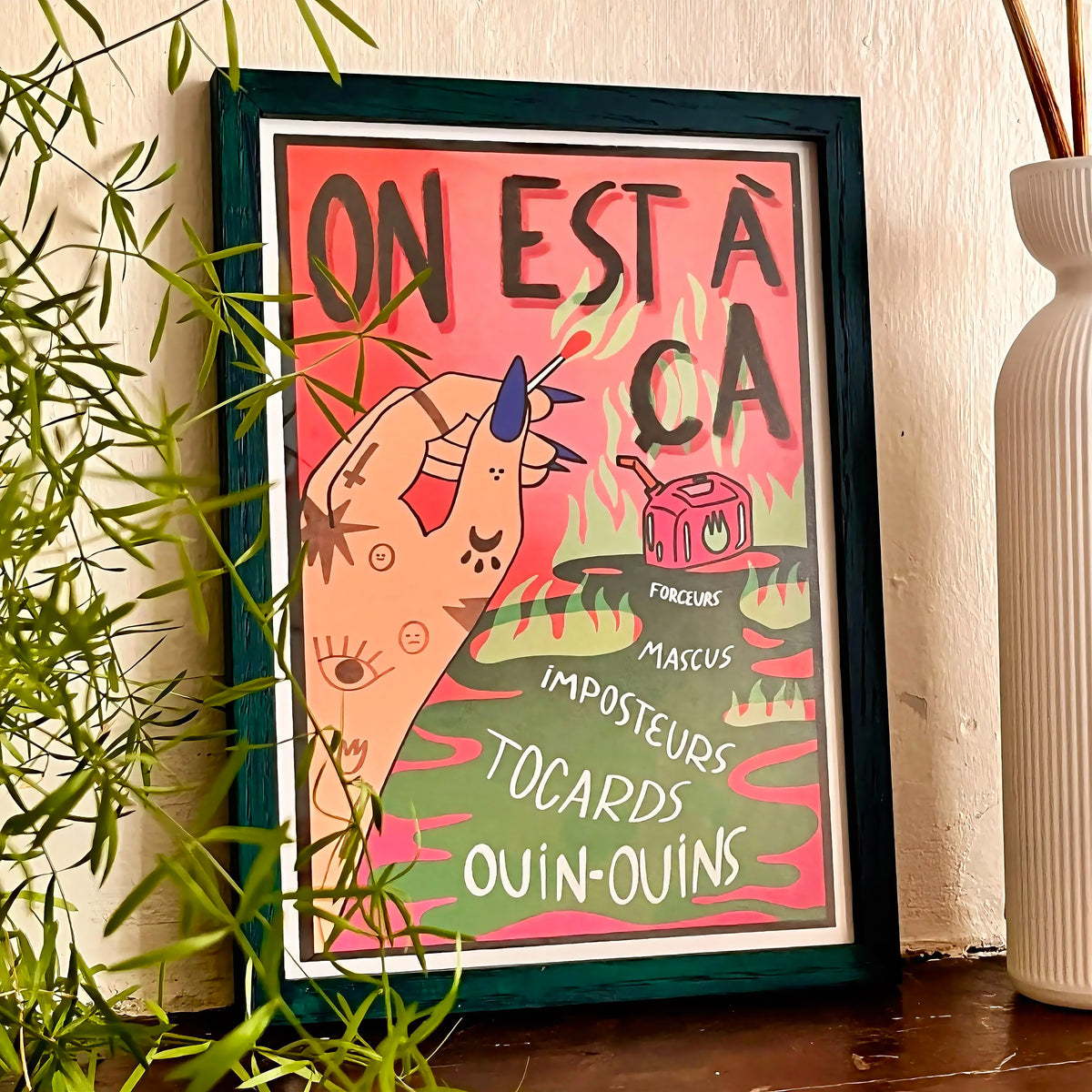 Print « On est à ça » - format A5 unique