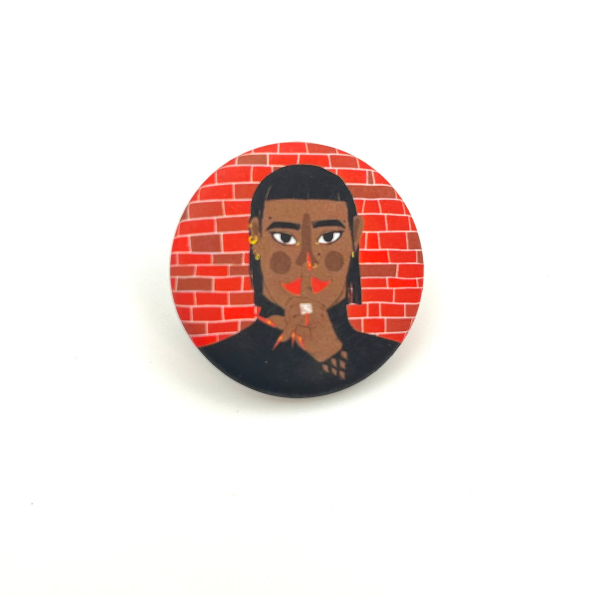 Badge « Ferme-la »